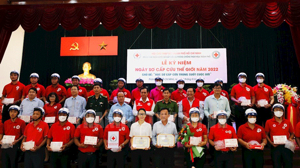 Thành phố Hồ Chí Minh tổ chức Lễ kỷ niệm Ngày sơ cấp cứu thế giới năm 2022
