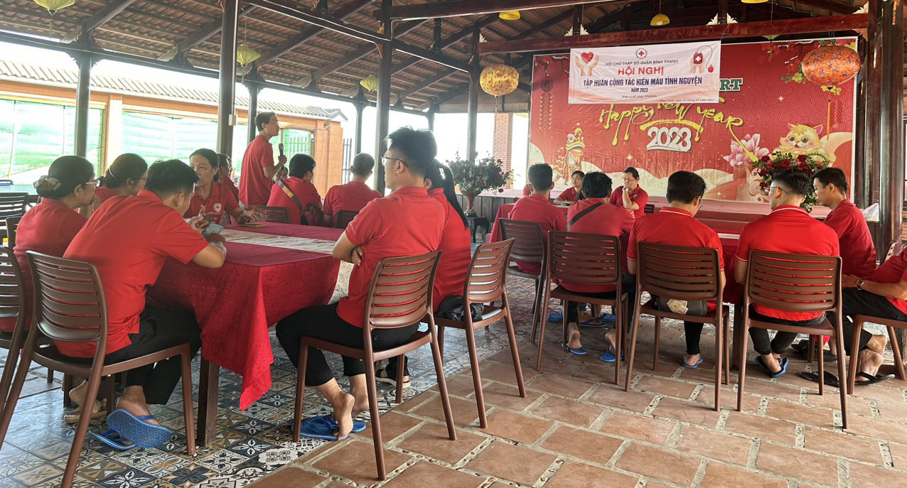 Quận Bình Thạnh tổ chức tập huấn tuyên truyền, vận động hiến máu tình nguyện năm 2023