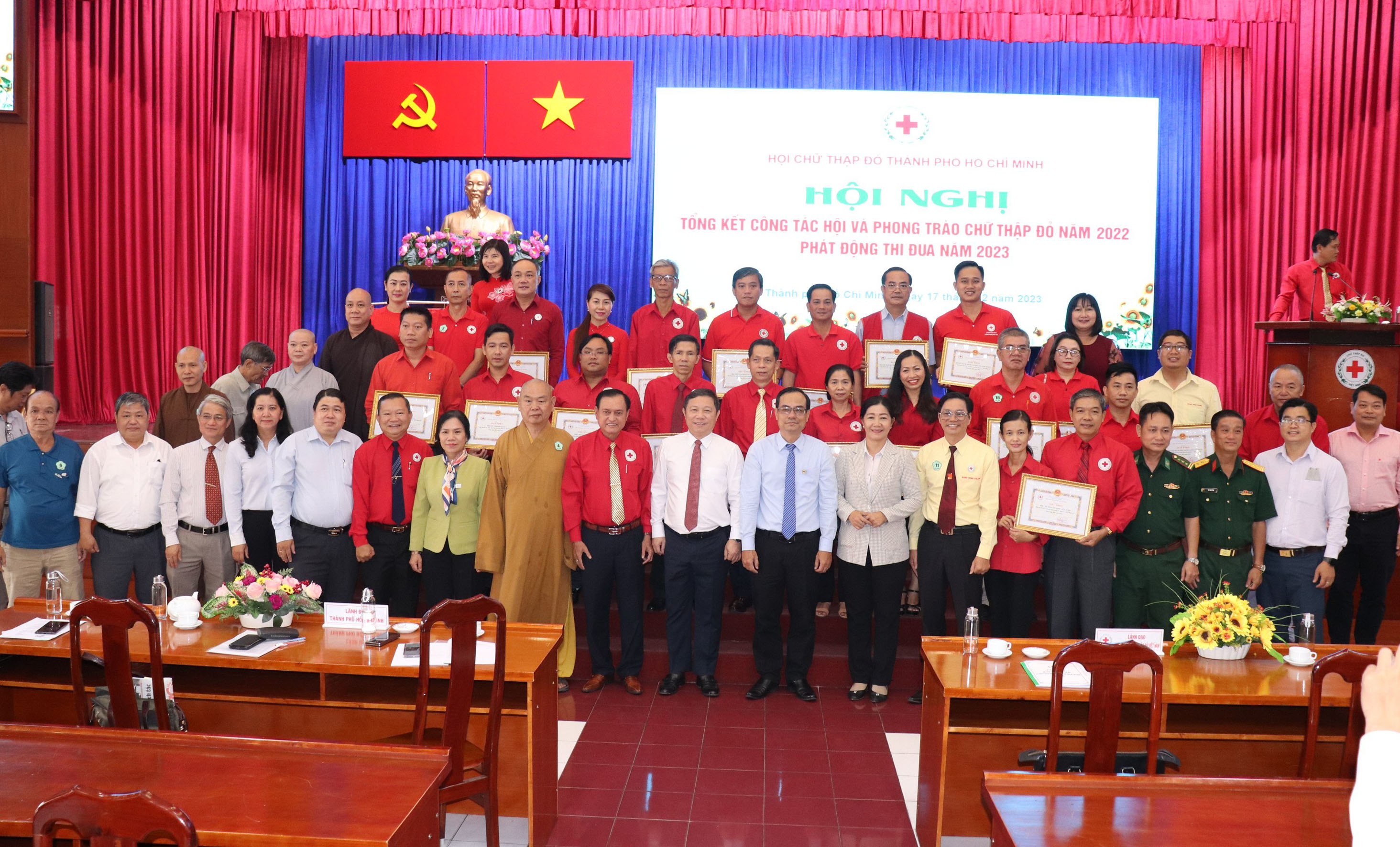 Hội nghị Tổng kết công tác Hội và phong trào Chữ Thập đỏ năm 2022 - Bản tin HTV