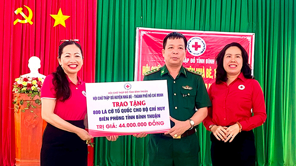 Trợ giúp nhân đạo tại tỉnh Bình Thuận