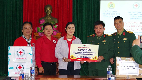Hoạt động Tết Nhân ái tại tỉnh Quảng Trị