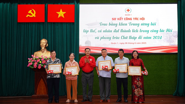 Quận 1 sơ kết công tác Hội 6 tháng đầu năm