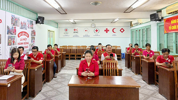 Sự phấn khởi của cán bộ Hội trong việc hợp nhất 03 địa phương