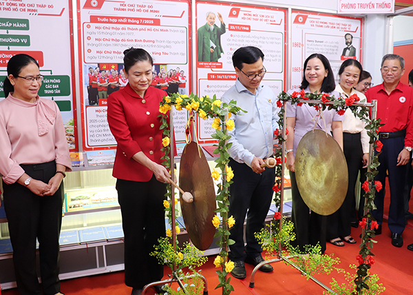 Khánh thành Phòng Truyền thống Hội Chữ thập đỏ Thành phố Hồ Chí Minh