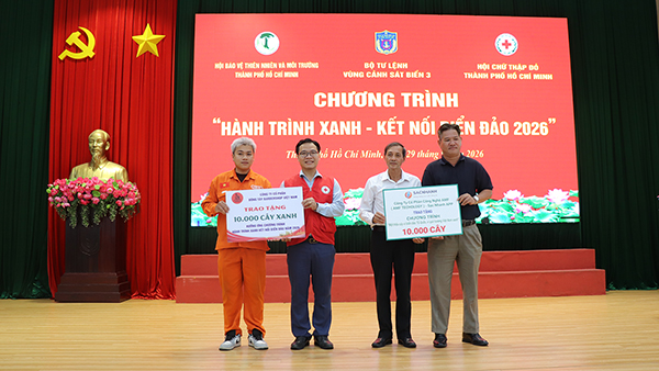 Chương trình “Hành trình xanh - Kết nối biển đảo” năm 2026
