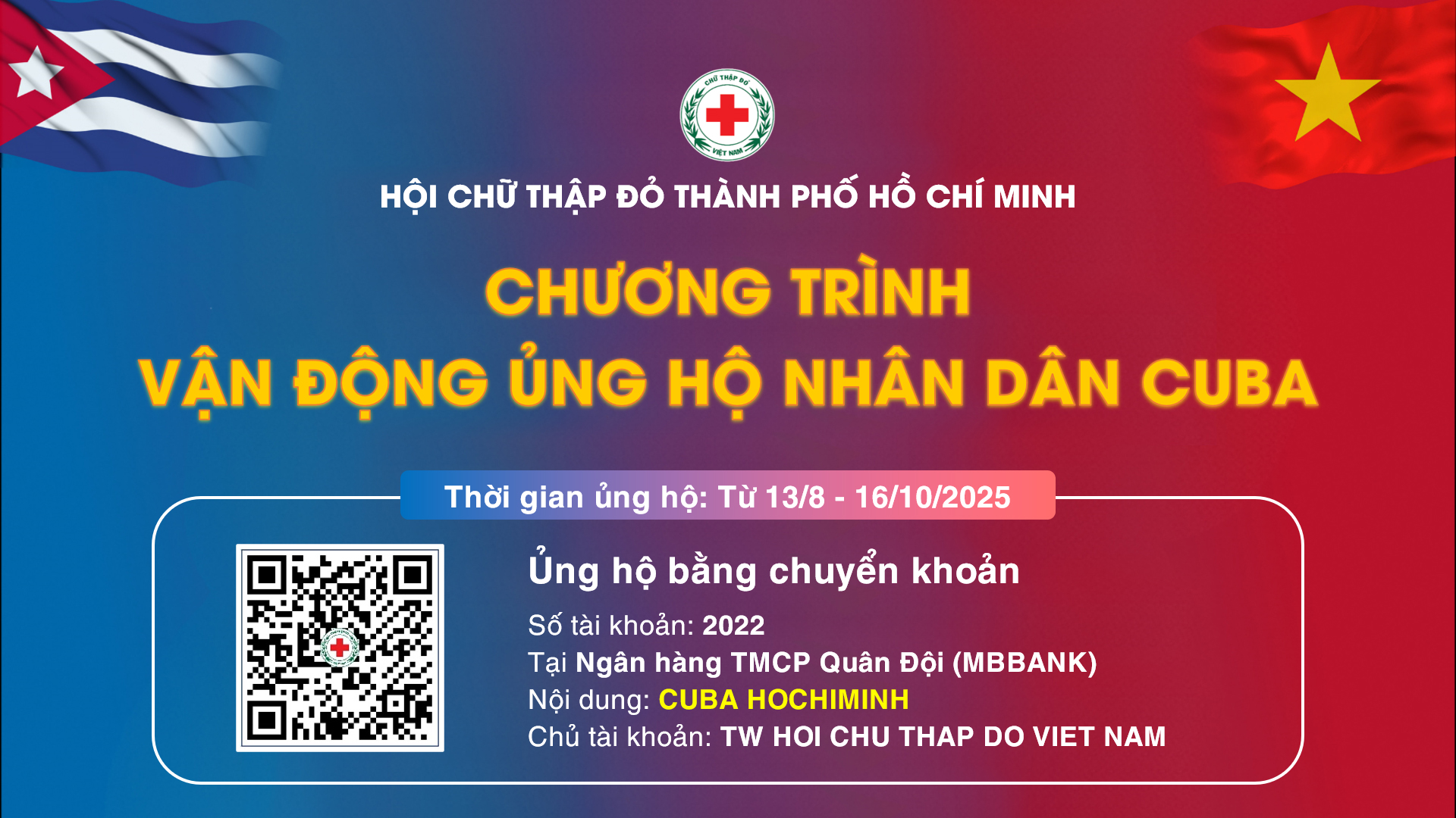 Vận động ủng hộ nhân nhân Cuba