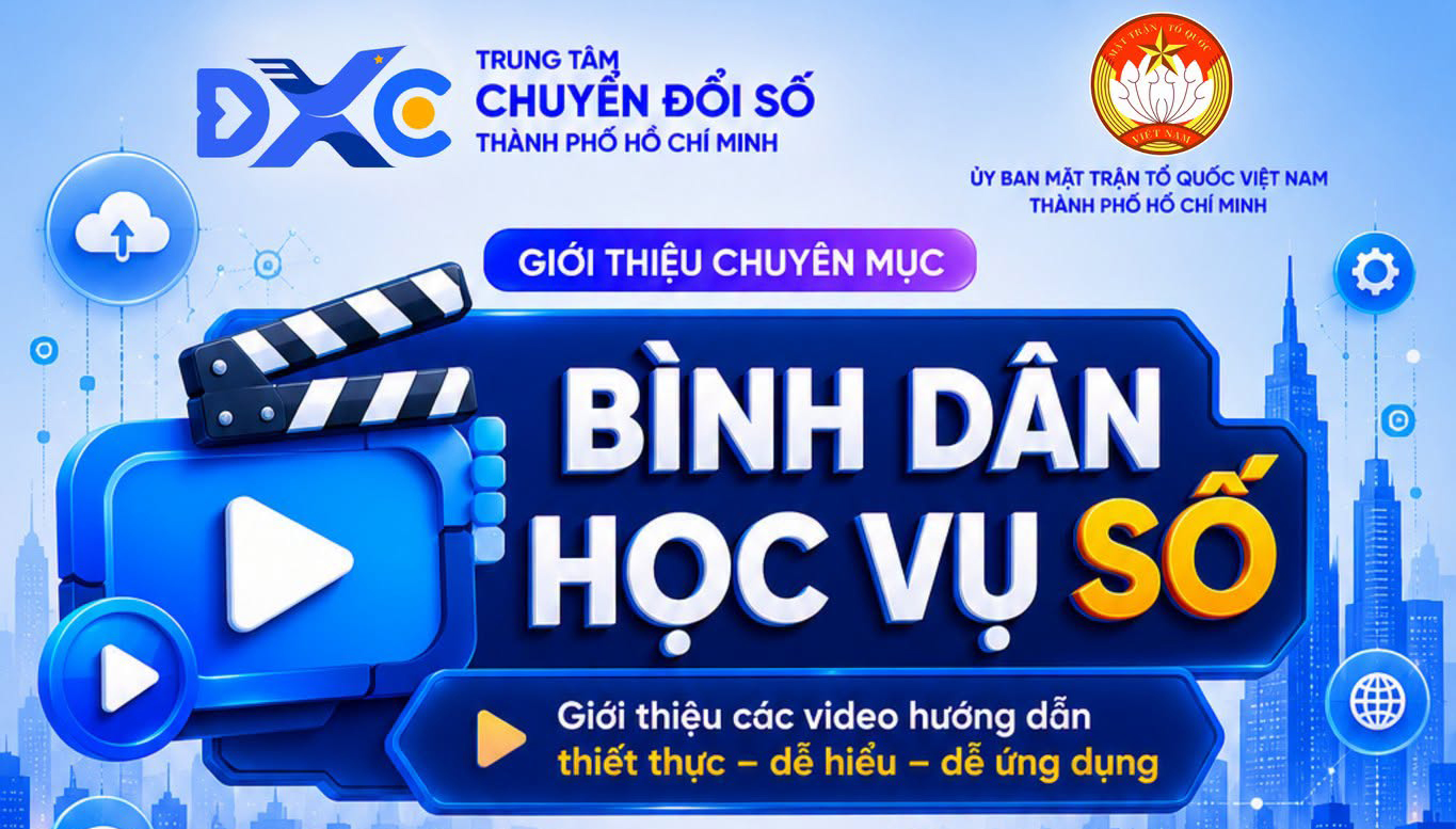 Giới thiệu chuyên mục Bình dân học vụ số