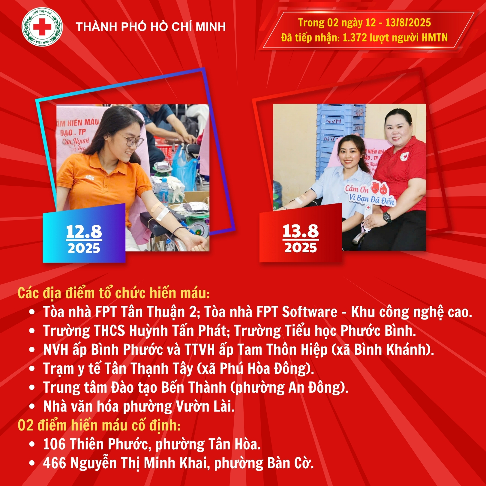Máu cứu người có ngay trong chính trái tim của mỗi chúng ta