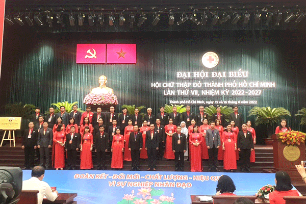 Đại hội đại biểu Hội Chữ thập đỏ Thành phố Hồ Chí Minh lần thứ VII, nhiệm kỳ 2022 – 2027
